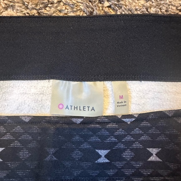 Athleta Navy and Gray Mini Skirt - Picture 3 of 3